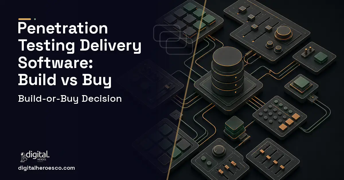Internal Tools Development software overview illustration for Penetration Testing Delivery Software Build vs Buy Guide.