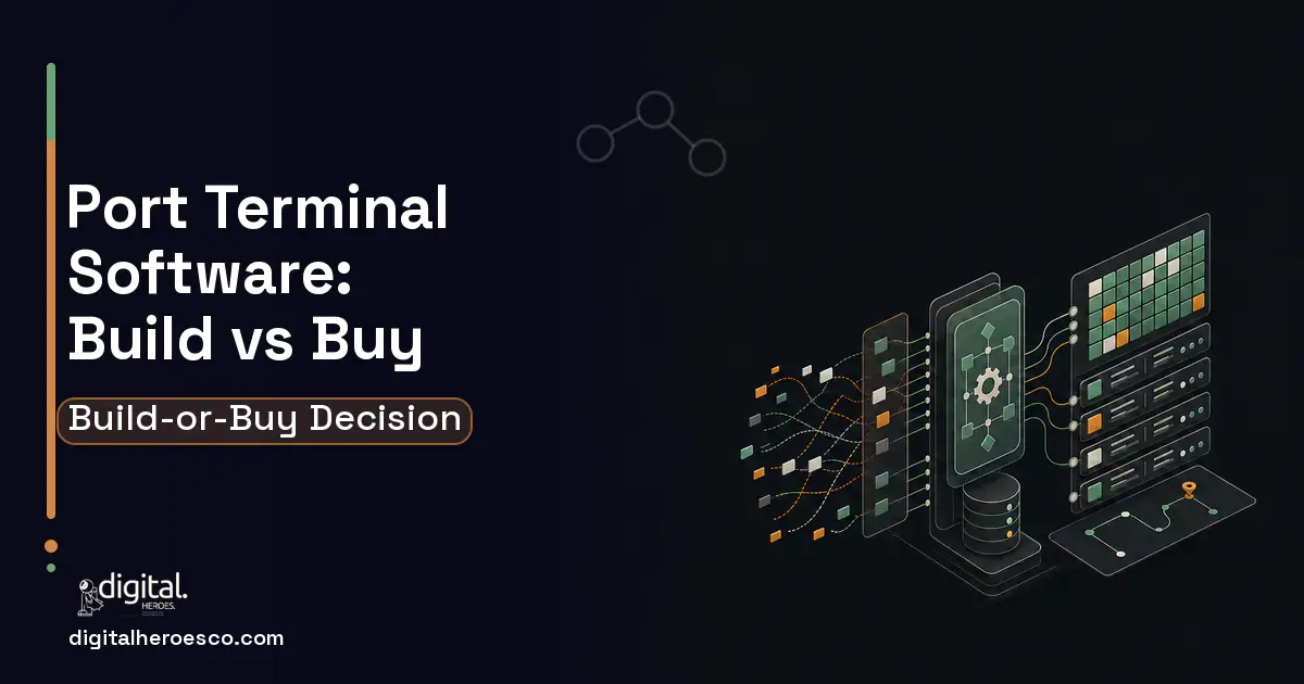 Warehouse Management Software workflow illustration for Port Terminal Software Build vs Buy Guide.