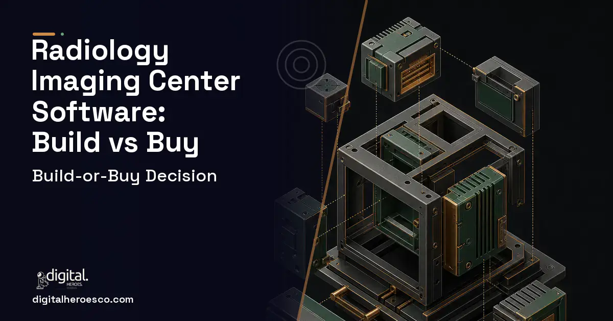 Custom Software Development software overview illustration for Radiology Imaging Center Software Build vs Buy Guide.