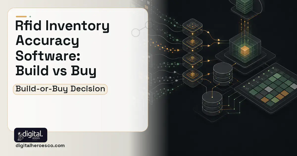 Inventory Software workflow illustration for Rfid Inventory Accuracy Software Build vs Buy Guide.