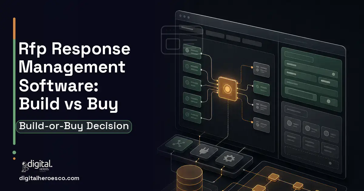 Internal Tools Development product interface illustration for RFP Response Management Software Build vs Buy Guide.