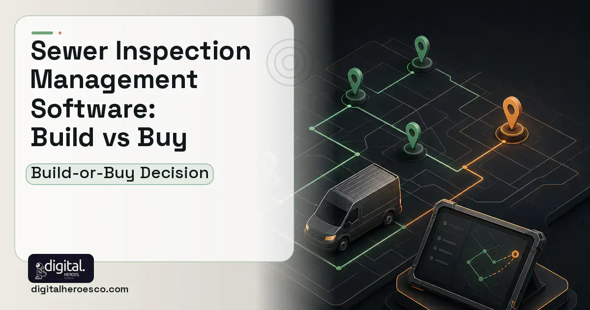 Field Service Software software overview illustration for Sewer Inspection Management Software Build vs Buy Guide.
