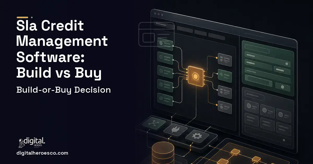 Internal Tools Development product interface illustration for SLA Credit Management Software Build vs Buy Guide.