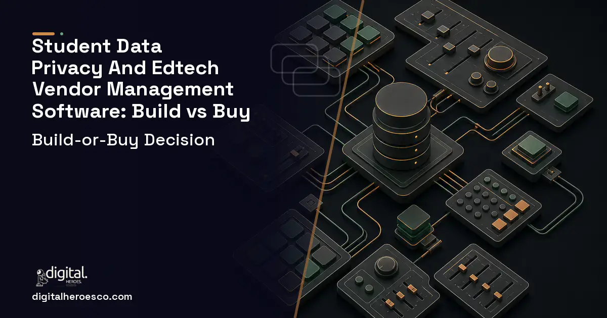 Internal Tools Development software overview illustration for Student Data Privacy AND Edtech Vendor Build vs Buy Guide.