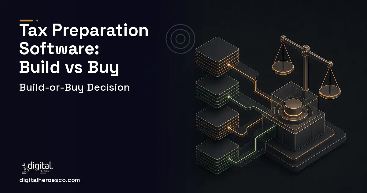 Accounting Software software overview illustration for TAX Preparation Software Build vs Buy Guide.