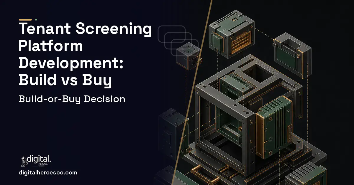 Custom Software Development software overview illustration for Tenant Screening Platform Development Build vs Buy Guide.