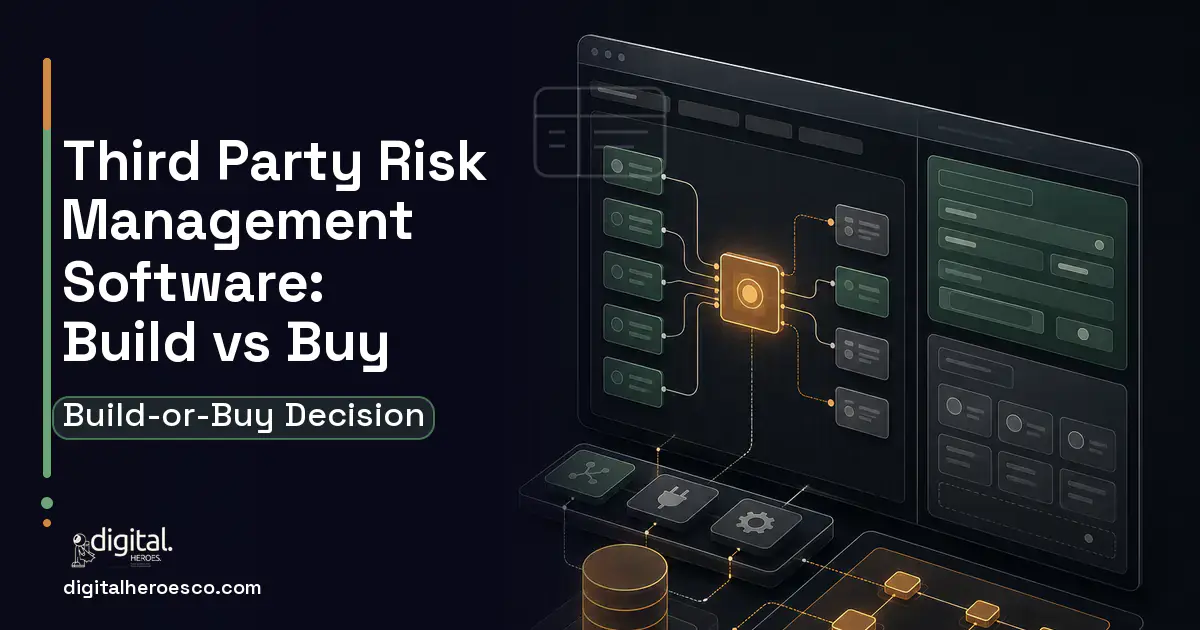 Internal Tools Development product interface illustration for Third Party Risk Management Software Build vs Buy Guide.