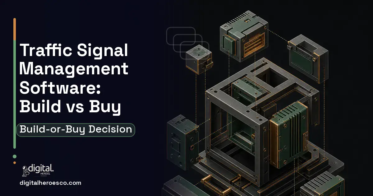 Custom Software Development software overview illustration for Traffic Signal Management Software Build vs Buy Guide.