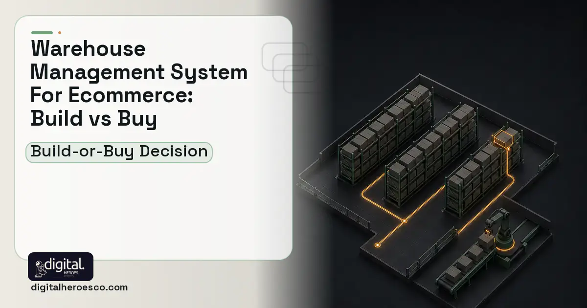 Warehouse management software overview illustration for Warehouse Management System FOR E-commerce Build vs Buy Guide.