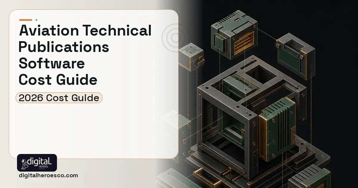 Custom Software Development software overview illustration for Aviation Technical Publications Software Cost Guide.
