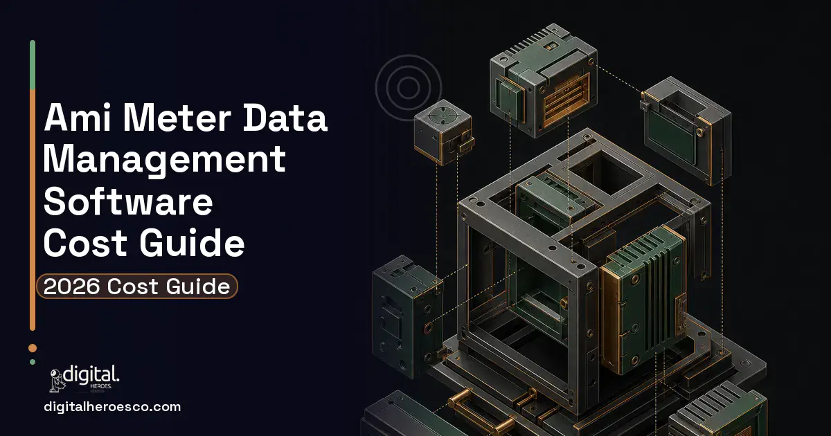 Custom Software Development software overview illustration for AMI Meter Data Management Software Cost Guide.