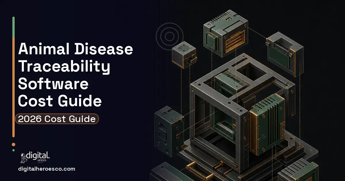 Custom Software Development software overview illustration for Animal Disease Traceability Software Cost Guide.