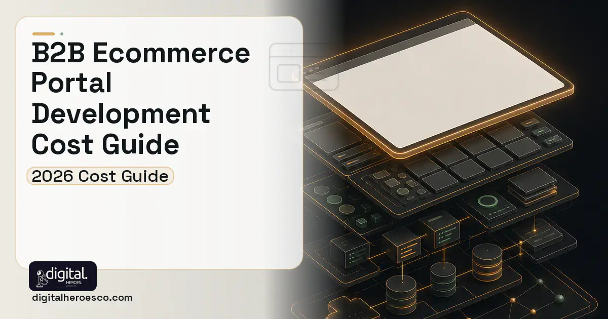 Website Development product interface illustration for B2B E-commerce Portal Development Cost Guide.