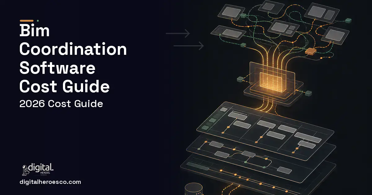 Project Management Software workflow illustration for BIM Coordination Software Cost Guide.
