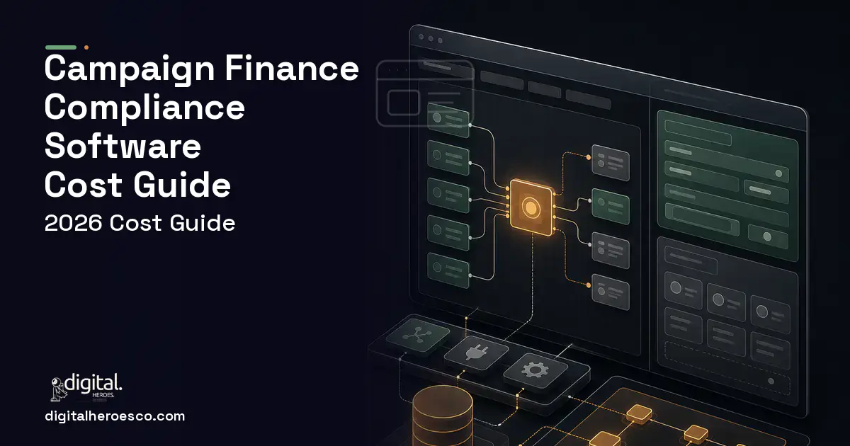 Internal Tools Development product interface illustration for Campaign Finance Compliance Software Cost Guide.