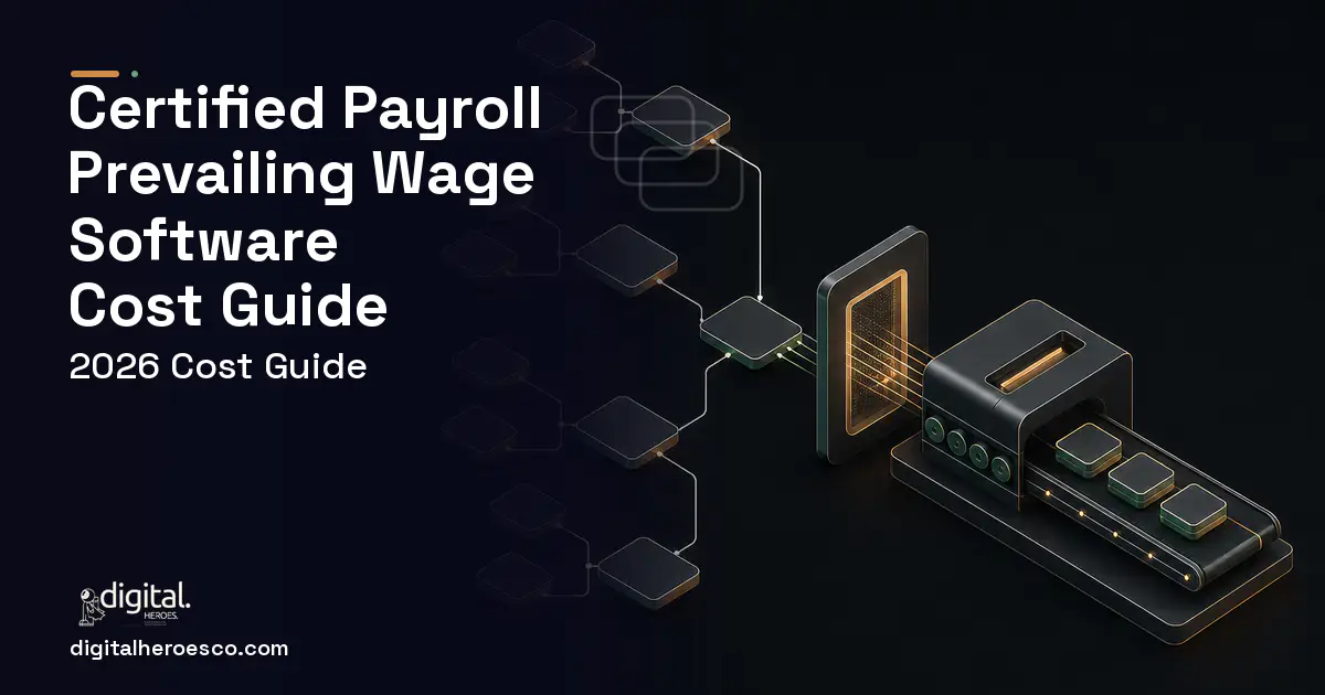 HR Software Development software overview illustration for Certified Payroll Prevailing Wage Software Cost Guide.