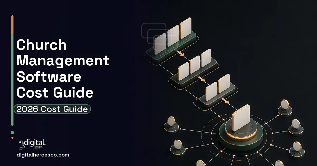 CRM Development software overview illustration for Church Management Software Cost Guide.