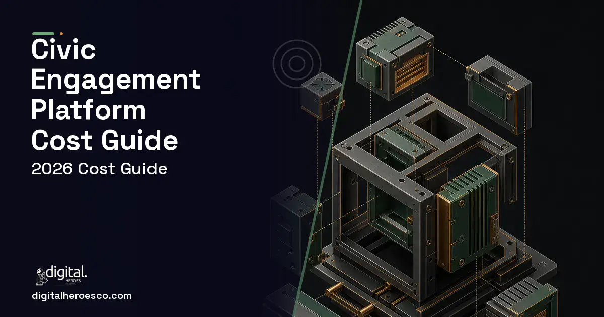 Custom Software Development software overview illustration for Civic Engagement Platform Cost Guide.