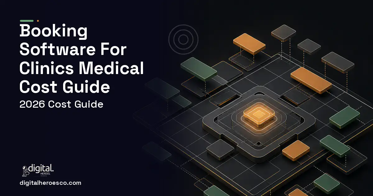 Booking Software software overview illustration for Booking Software FOR Clinics Medical Cost Guide.