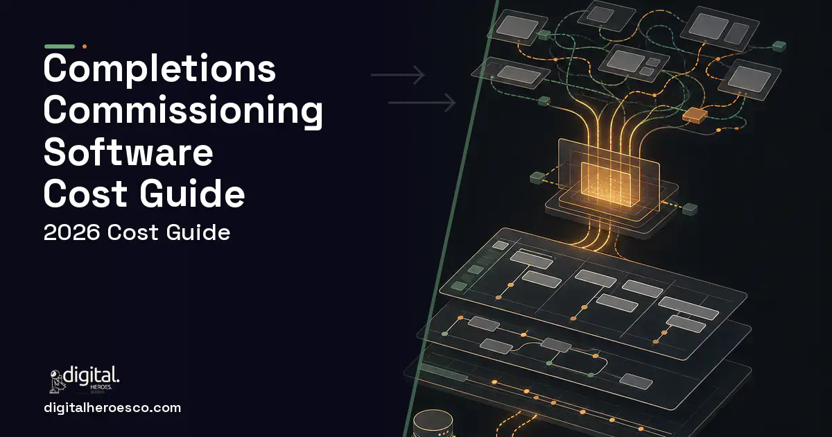 Project Management Software workflow illustration for Completions Commissioning Software Cost Guide.