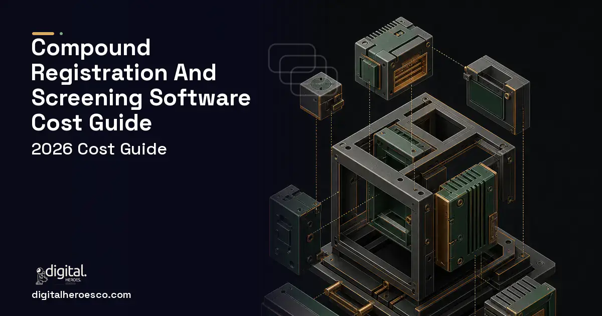Custom Software Development software overview illustration for Compound Registration AND Screening Software Cost Guide.