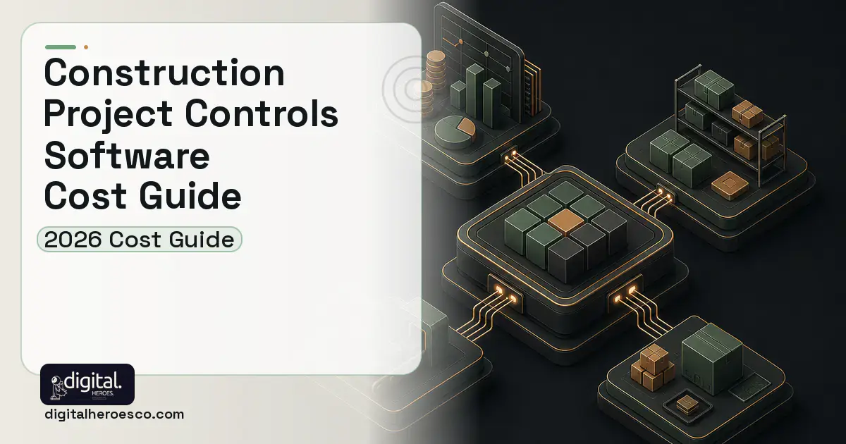 ERP Development software overview illustration for Construction Project Controls Software Cost Guide.