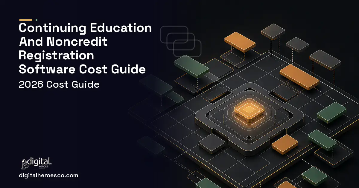 Booking Software software overview illustration for Continuing Education AND Noncredit Registration Software Cost Guide.