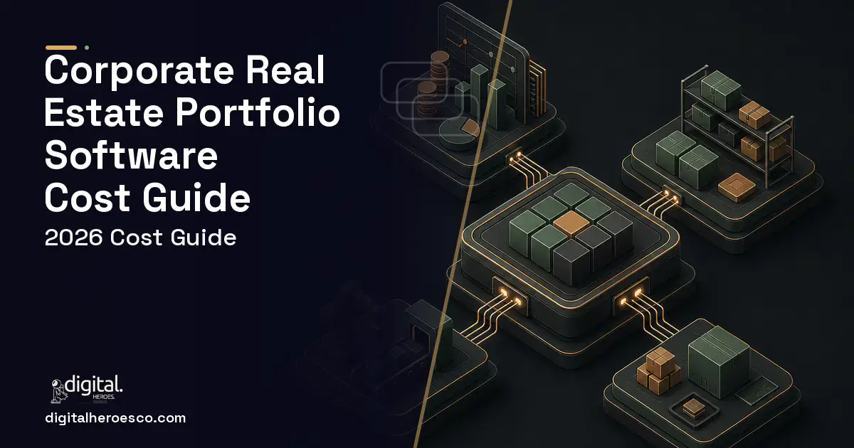 ERP Development software overview illustration for Corporate Real Estate Portfolio Software Cost Guide.