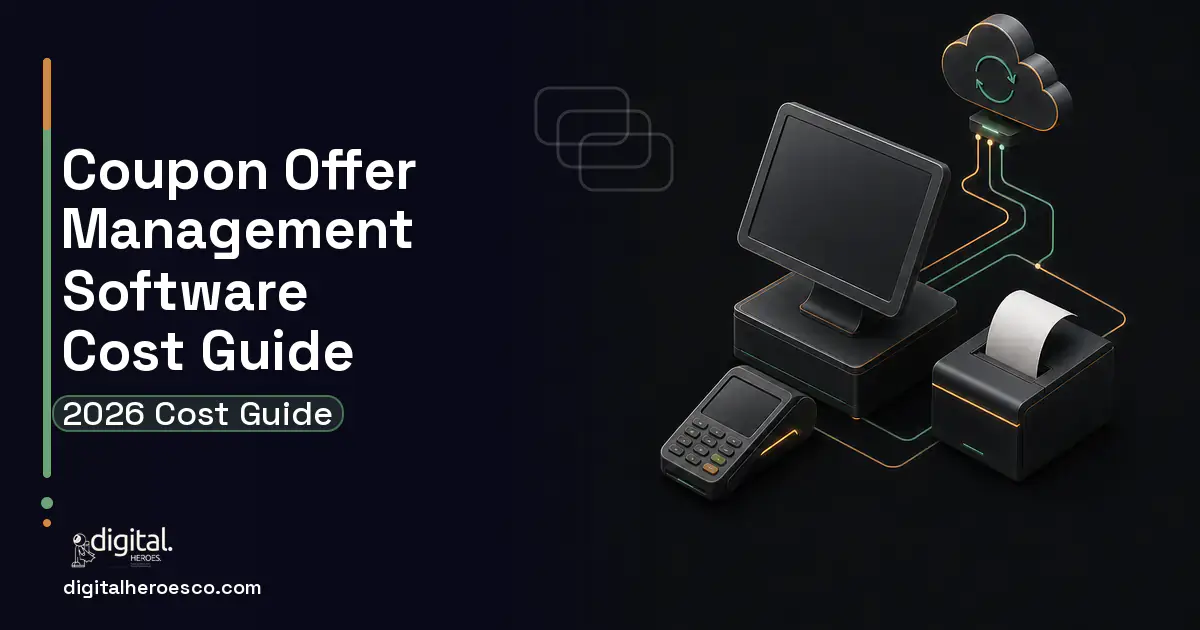 POS System Development software overview illustration for Coupon Offer Management Software Cost Guide.