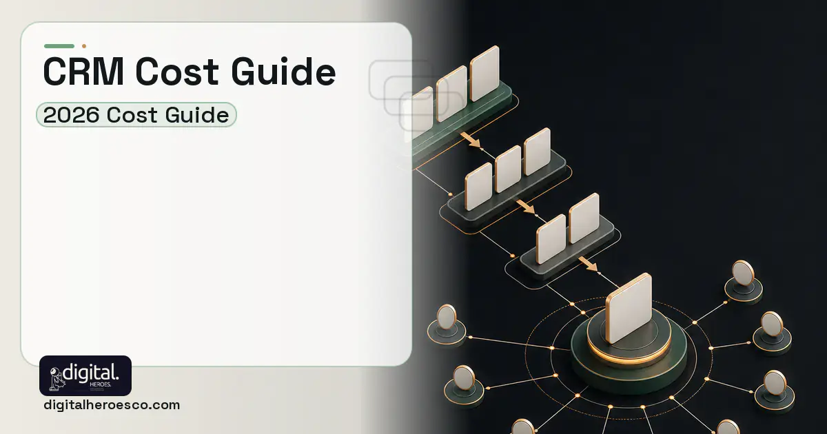 CRM Development software overview illustration for CRM Cost Guide.