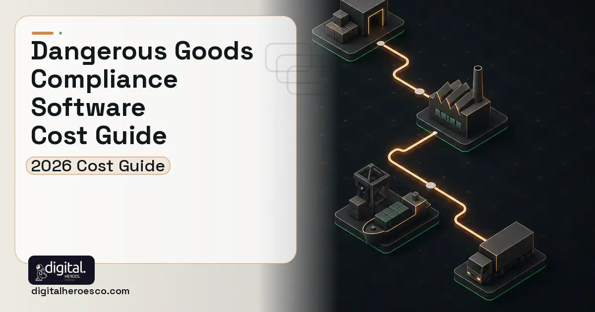 Supply Chain Software software overview illustration for Dangerous Goods Compliance Software Cost Guide.