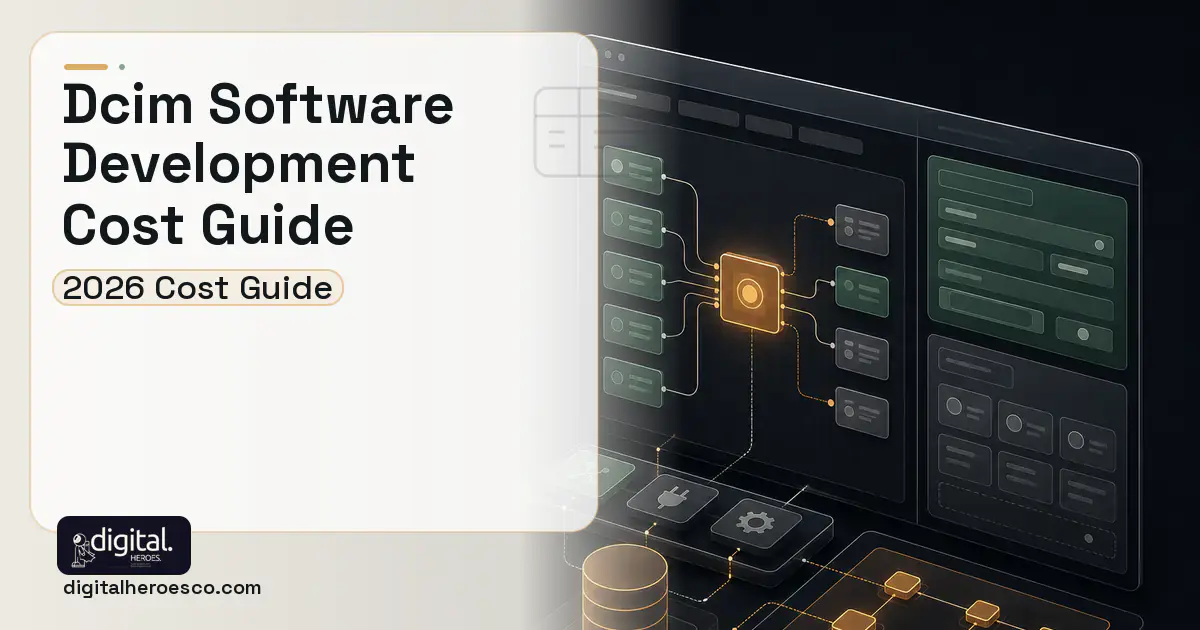 Internal Tools Development product interface illustration for Dcim Software Development Cost Guide.
