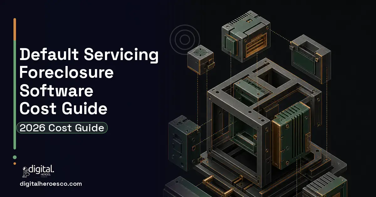 Custom Software Development software overview illustration for Default Servicing Foreclosure Software Cost Guide.