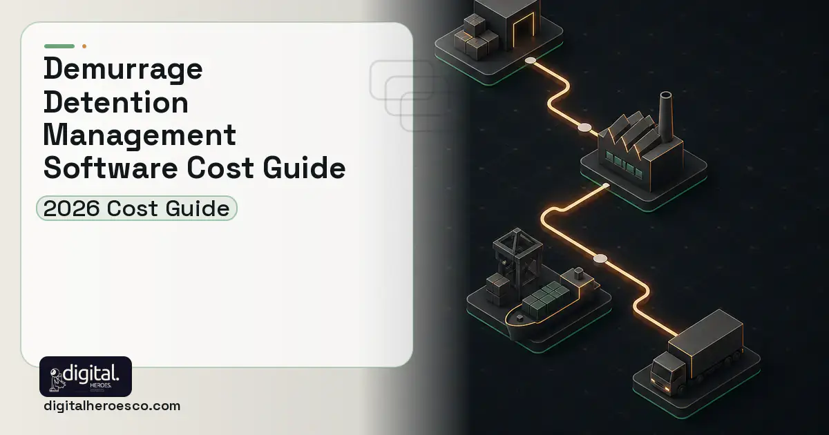 Supply Chain Software software overview illustration for Demurrage Detention Management Software Cost Guide.