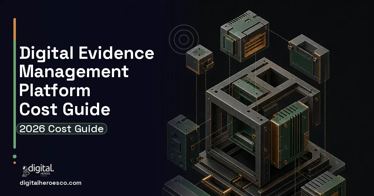 Custom Software Development software overview illustration for Digital Evidence Management Platform Cost Guide.