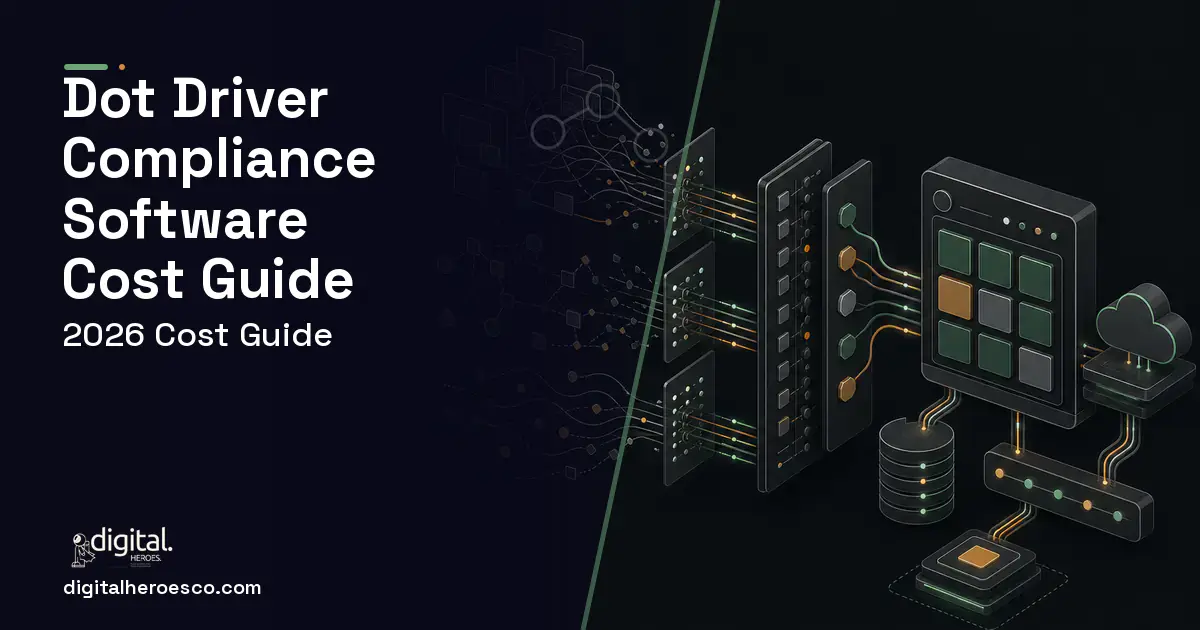HR Software Development workflow illustration for DOT Driver Compliance Software Cost Guide.