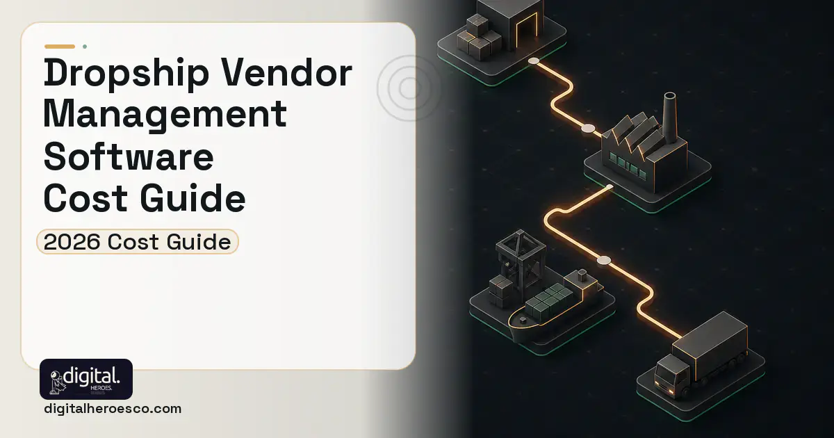 Supply Chain Software software overview illustration for Dropship Vendor Management Software Cost Guide.