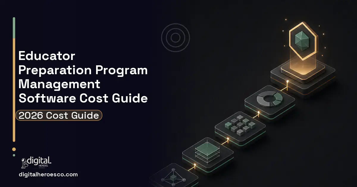 LMS Development software overview illustration for Educator Preparation Program Management Software Cost Guide.