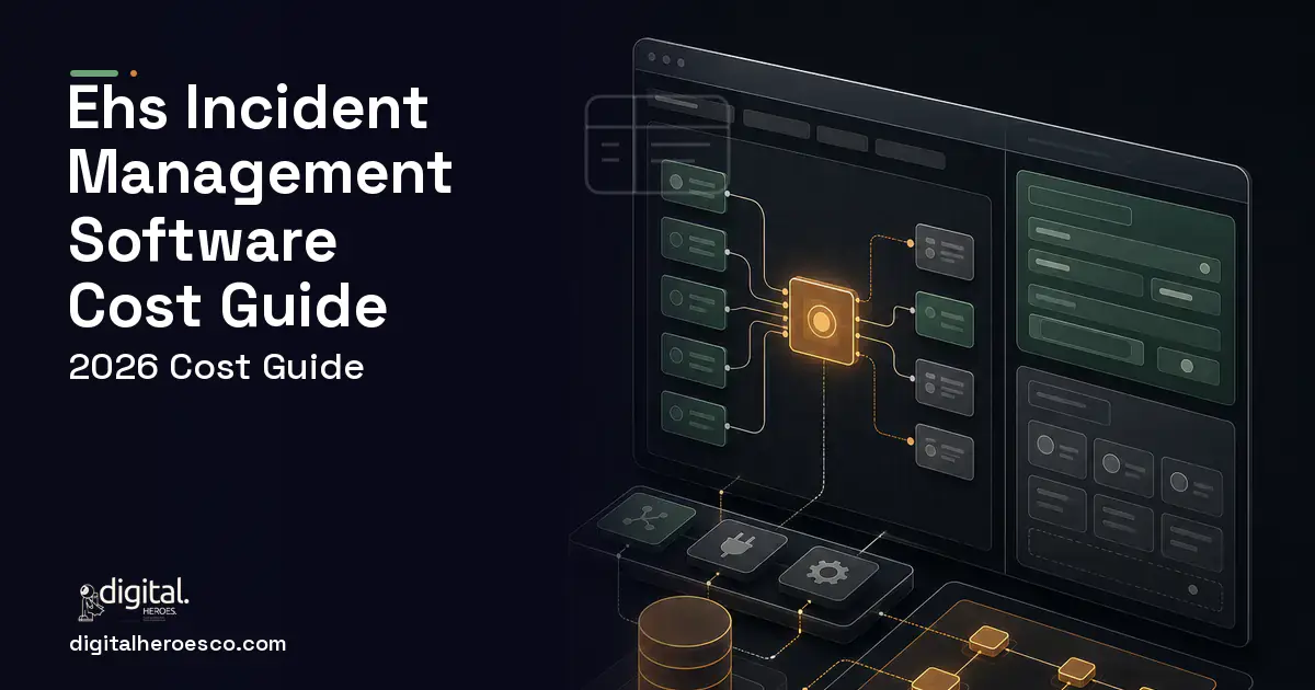 Internal Tools Development product interface illustration for EHS Incident Management Software Cost Guide.