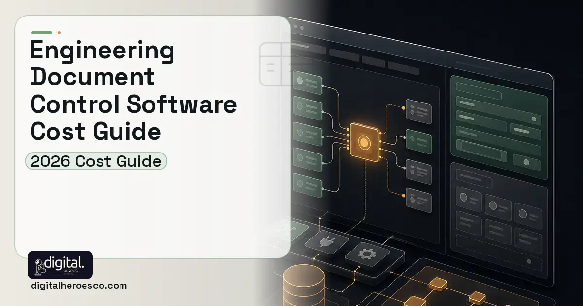 Internal Tools Development product interface illustration for Engineering Document Control Software Cost Guide.