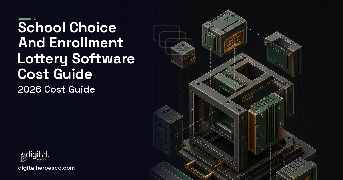 Custom Software Development software overview illustration for School Choice AND Enrollment Lottery Software Cost Guide.