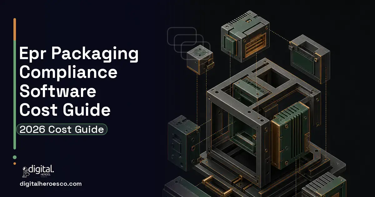 Custom Software Development software overview illustration for EPR Packaging Compliance Software Cost Guide.