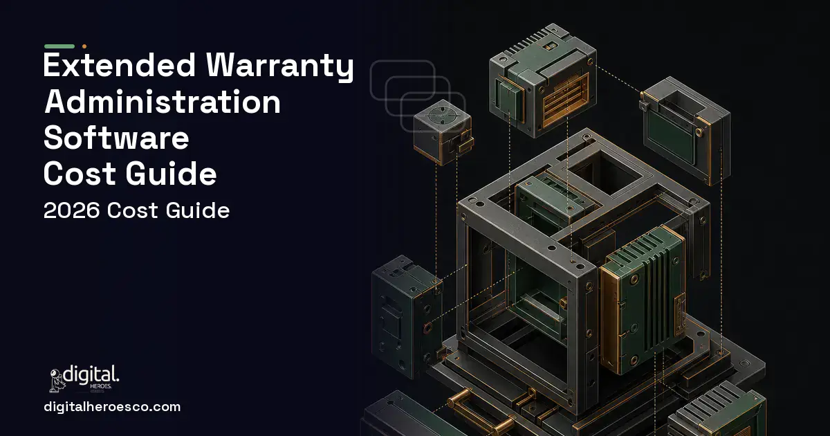 Custom Software Development software overview illustration for Extended Warranty Administration Software Cost Guide.