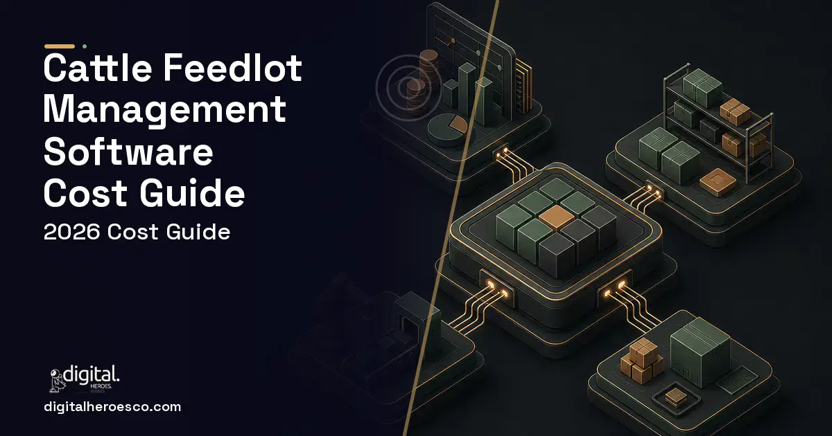 ERP Development software overview illustration for Cattle Feedlot Management Software Cost Guide.