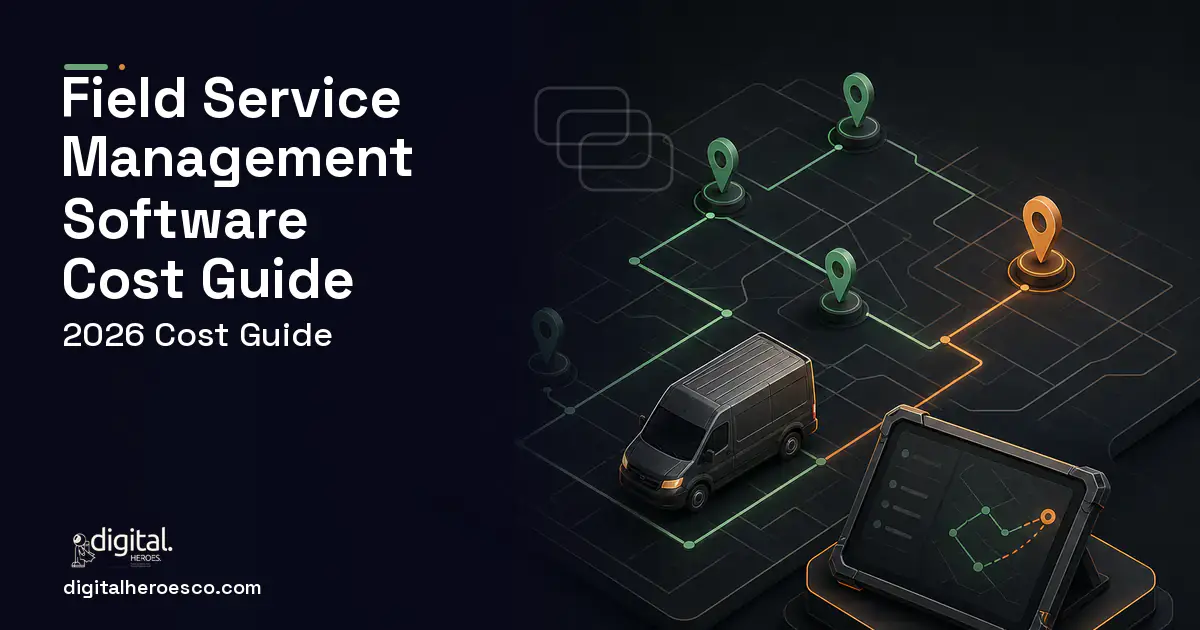 Field Service Software software overview illustration for Field Service Management Software Cost Guide.
