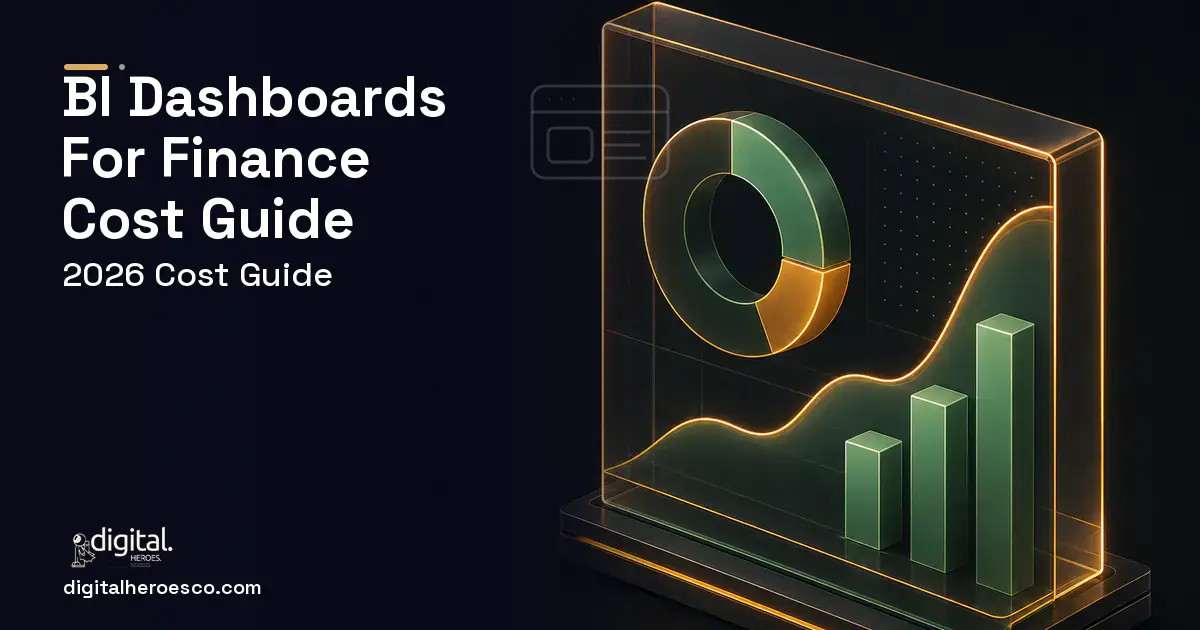 BI Dashboard Development product interface illustration for BI Dashboards FOR Finance Cost Guide.