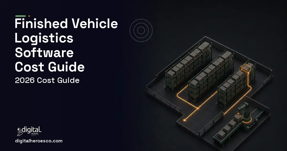 Warehouse Management Software software overview illustration for Finished Vehicle Logistics Software Cost Guide.