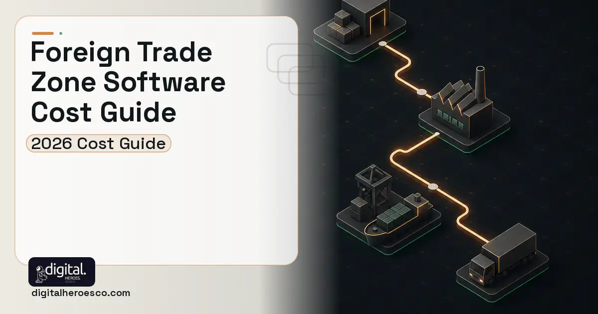 Supply Chain Software software overview illustration for Foreign Trade Zone Software Cost Guide.