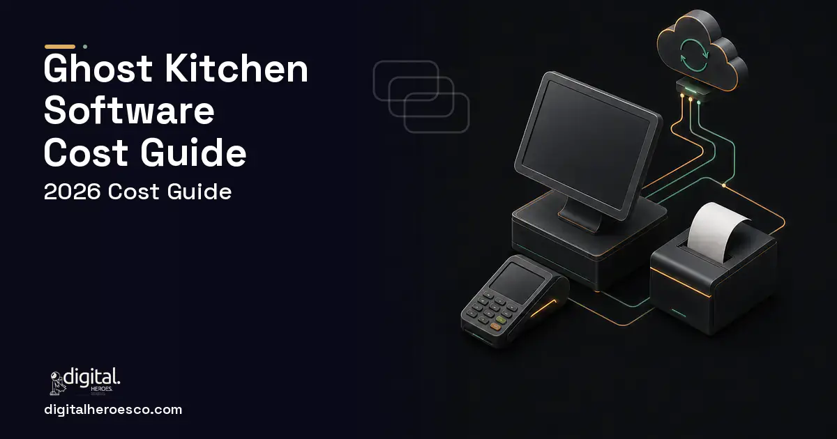 POS System Development software overview illustration for Ghost Kitchen Software Cost Guide.