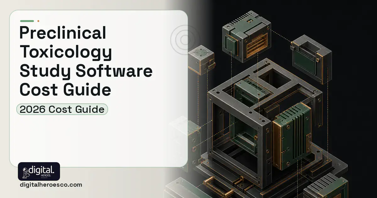 Custom Software Development software overview illustration for Preclinical Toxicology Study Software Cost Guide.